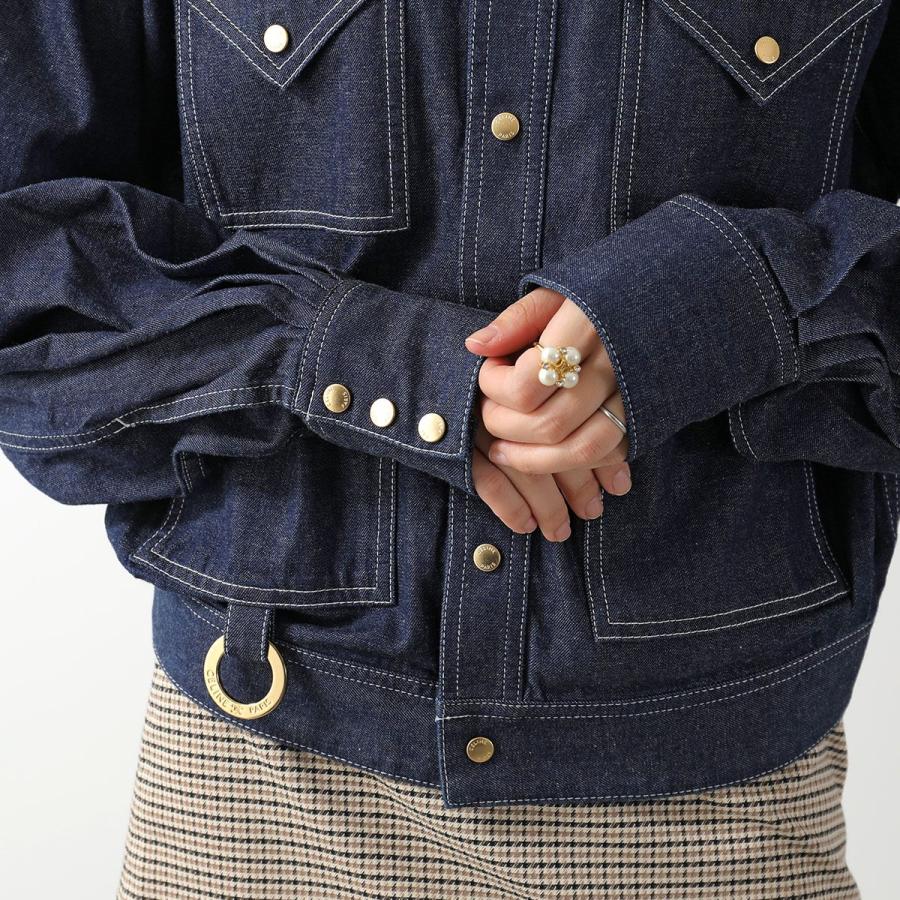 CELINE（セリーヌ） シャツジャケット RV15Z2N67.GGG3 レディース