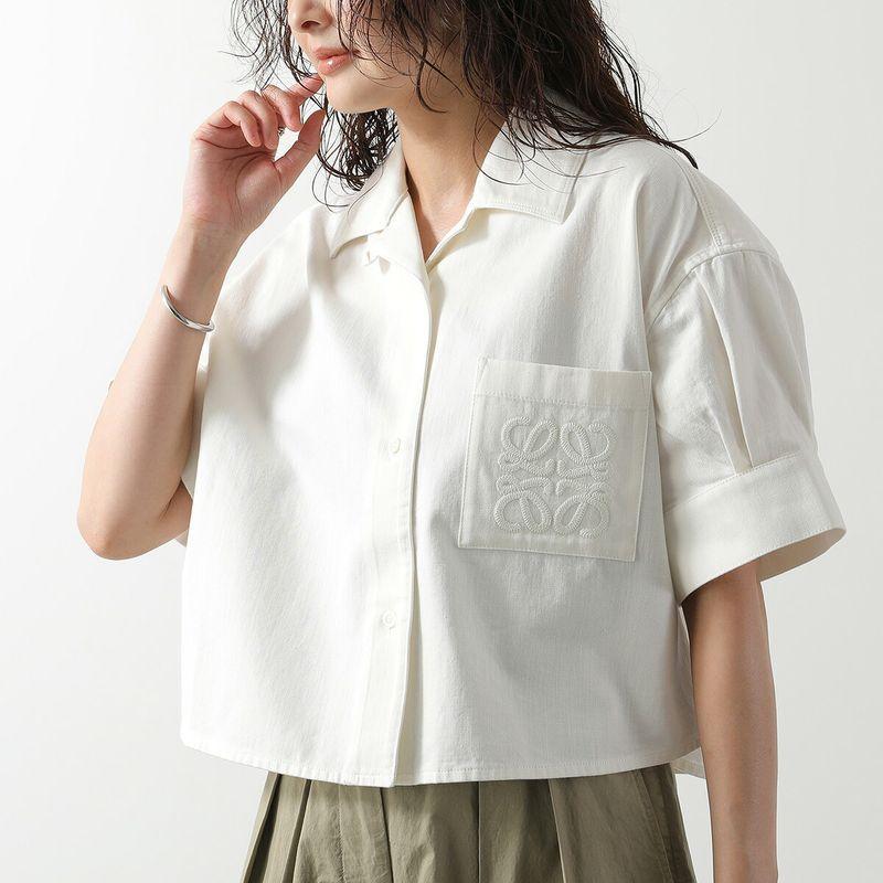 LOEWE（ロエベ） シャツ S616Y1DX08 レディース ショートスリーブ 半袖