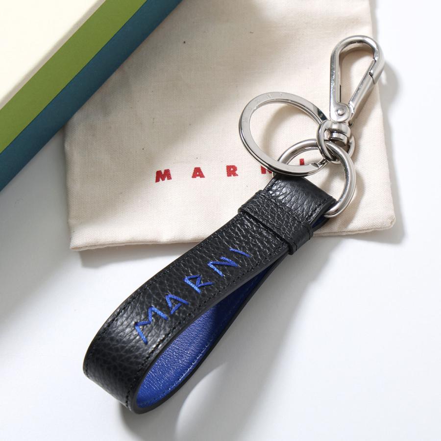 MARNI（マルニ） キーリング PCMI0018A5 P6533 レディース レザー ロゴ