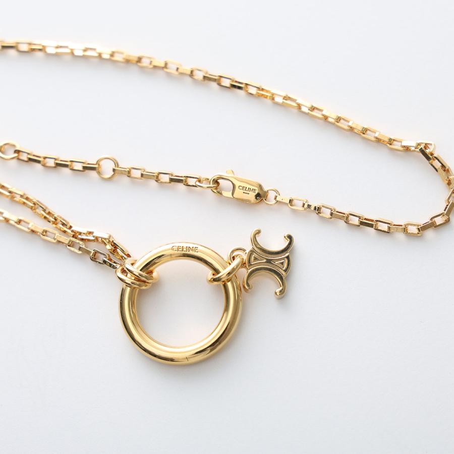 CELINE（セリーヌ） ネックレス TRIOMPHE NECKLACE B10FS4V94.35OR