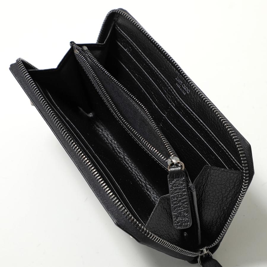 JIMMY CHOO（ジミーチュウ） ラウンドファスナー長財布 CARNABY/S U