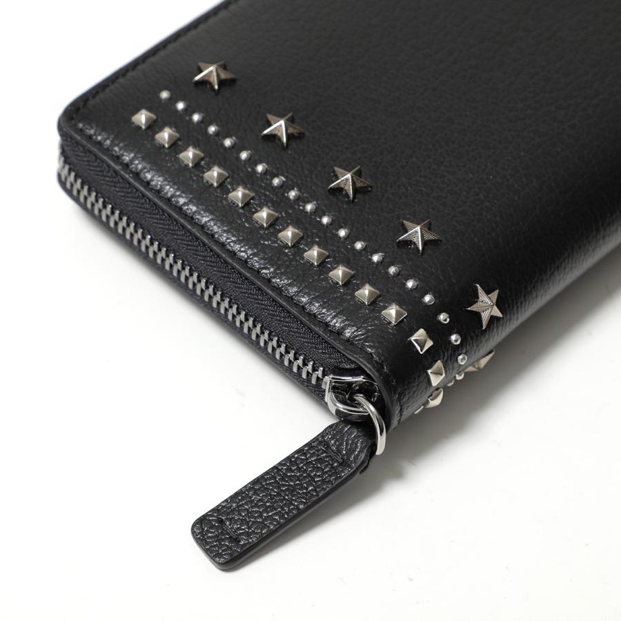 JIMMY CHOO（ジミーチュウ） ラウンドファスナー長財布 CARNABY/S U