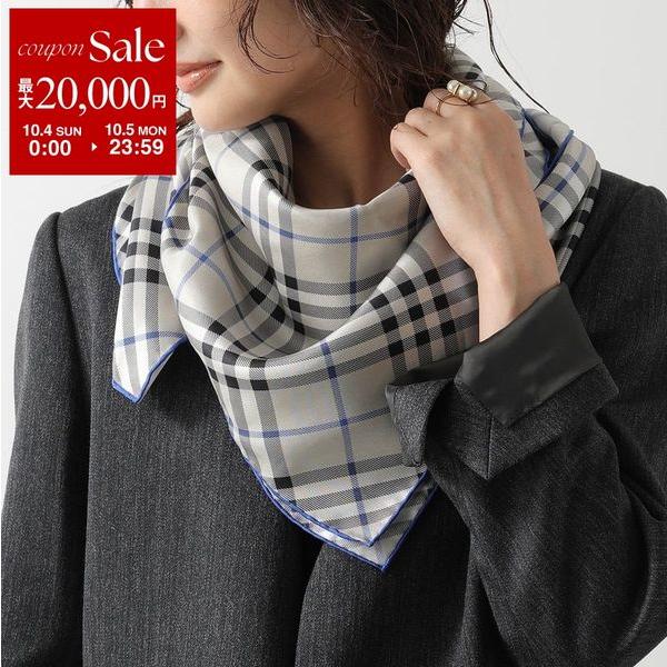 Ss check Silk scarf burberry スカーフ ライトウェイト チェック