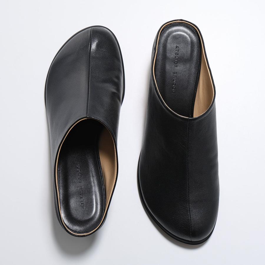 ATELIER BRUGGE アトリエブルージュ ミュール Oblique mules
