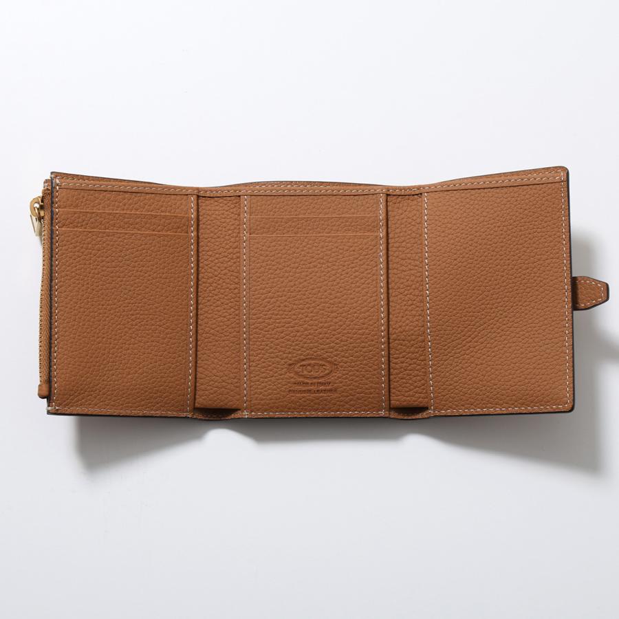 TOD'S（トッズ） TODS 三つ折り財布 T TIMELESS Tタイムレス