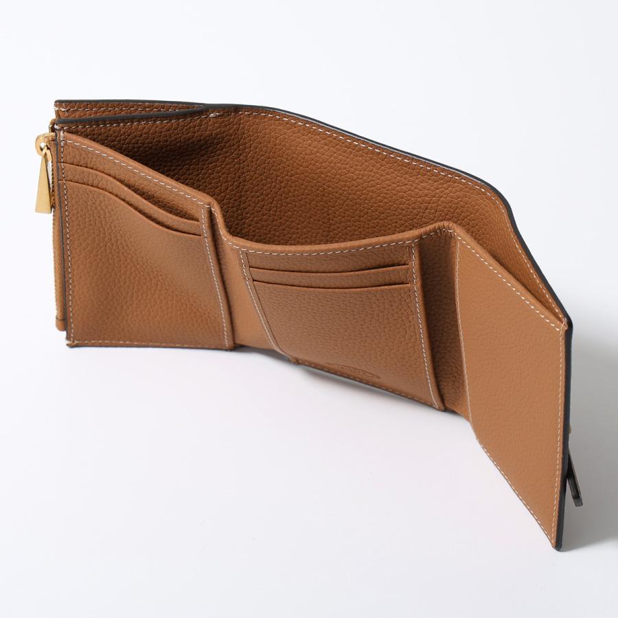 TOD'S（トッズ） TODS 三つ折り財布 T TIMELESS Tタイムレス