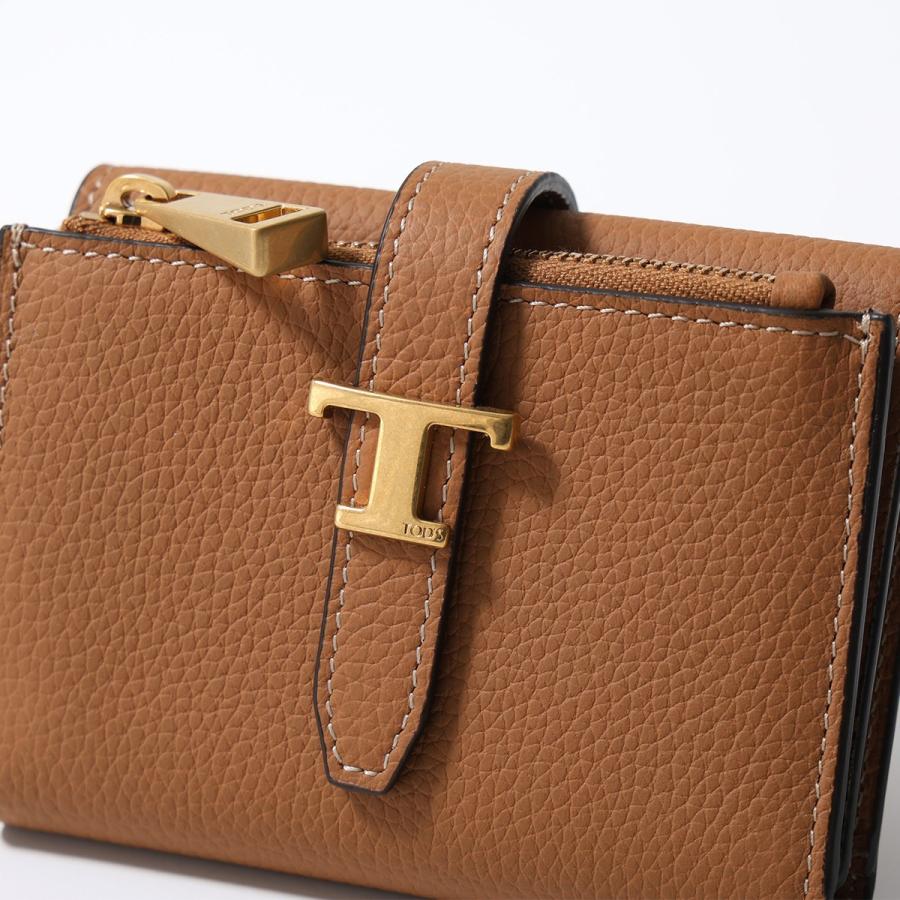 TOD'S（トッズ） TODS 三つ折り財布 T TIMELESS Tタイムレス