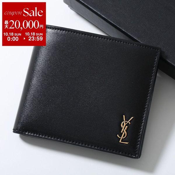 SAINT LAURENT サンローラン 二つ折り財布 607727 02G0W メンズ
