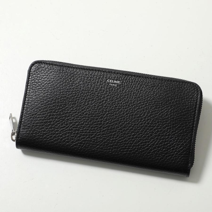 CELINE ラージ ジップドウォレット ラウンドジップ　長財布 CELINE（セリーヌ） ラウンドファスナー 長財布 10B553GTH.38SI メンズ