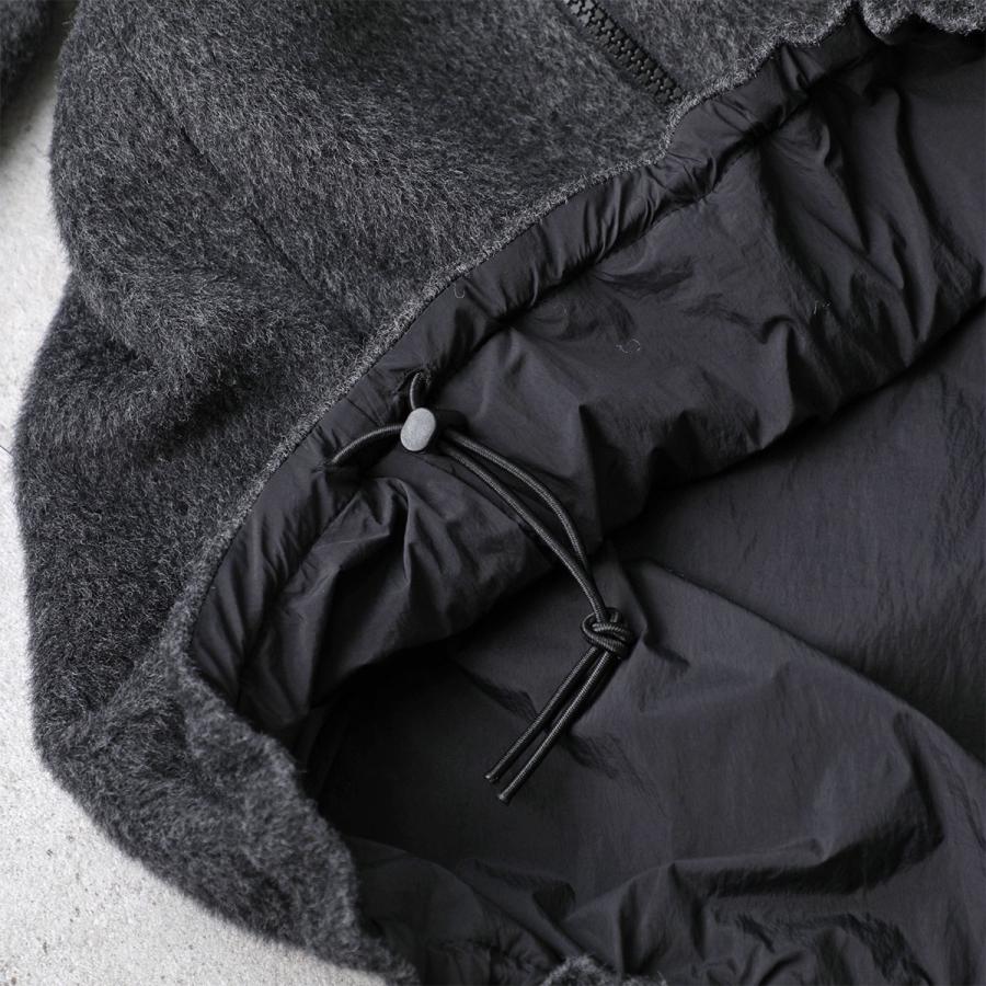 YENN イエン プルオーバー SHAGGY HALF ZIP JACKET シャギー ハーフ