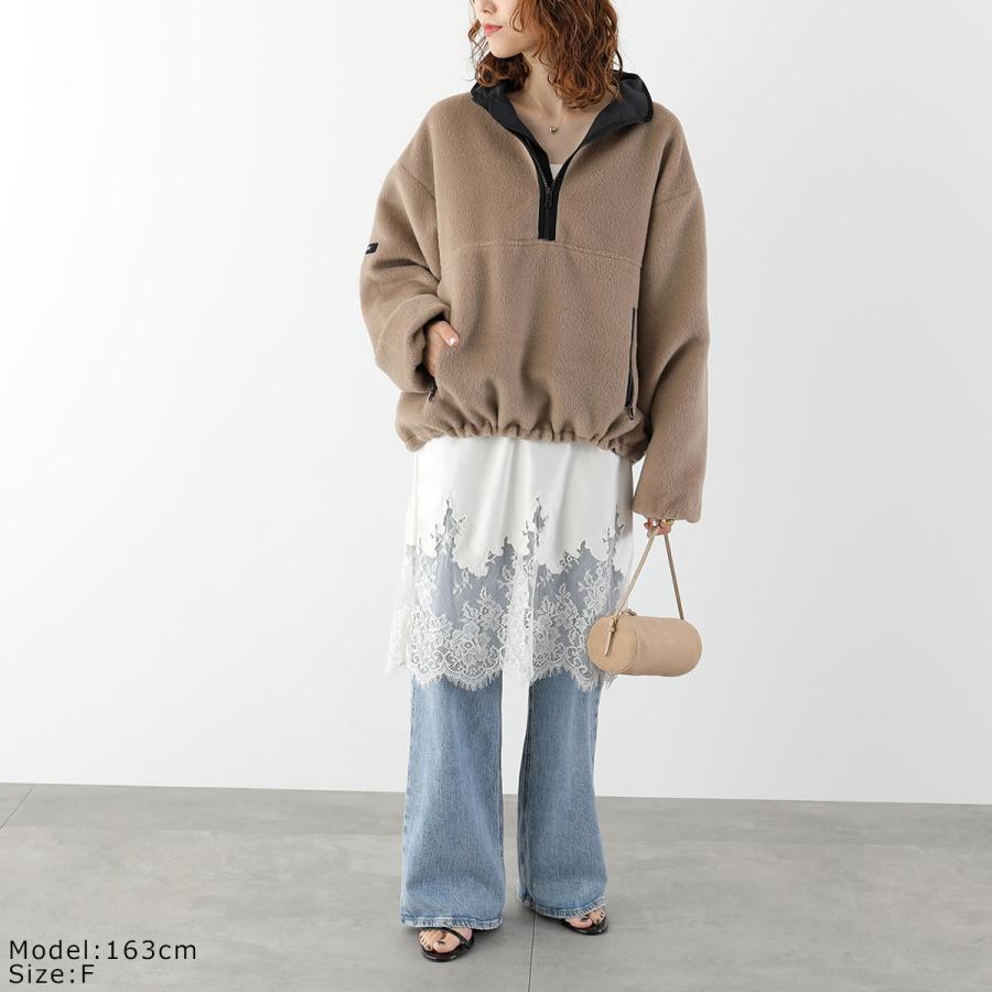 YENN イエン プルオーバー SHAGGY HALF ZIP JACKET シャギー ハーフ
