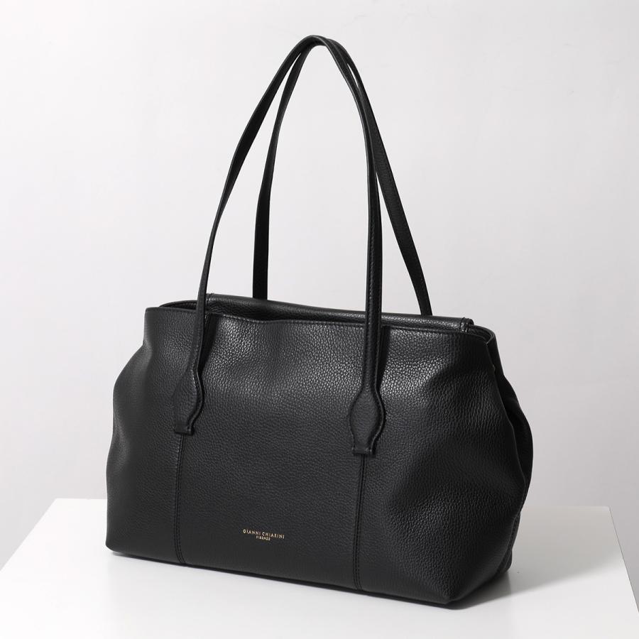 ✨美品✨GIANNI CHIARINI　トートバック　本革　ブラック　A4　底板 GIANNI CHIARINI（ジャンニ キアリーニ） トートバッグ VICKY