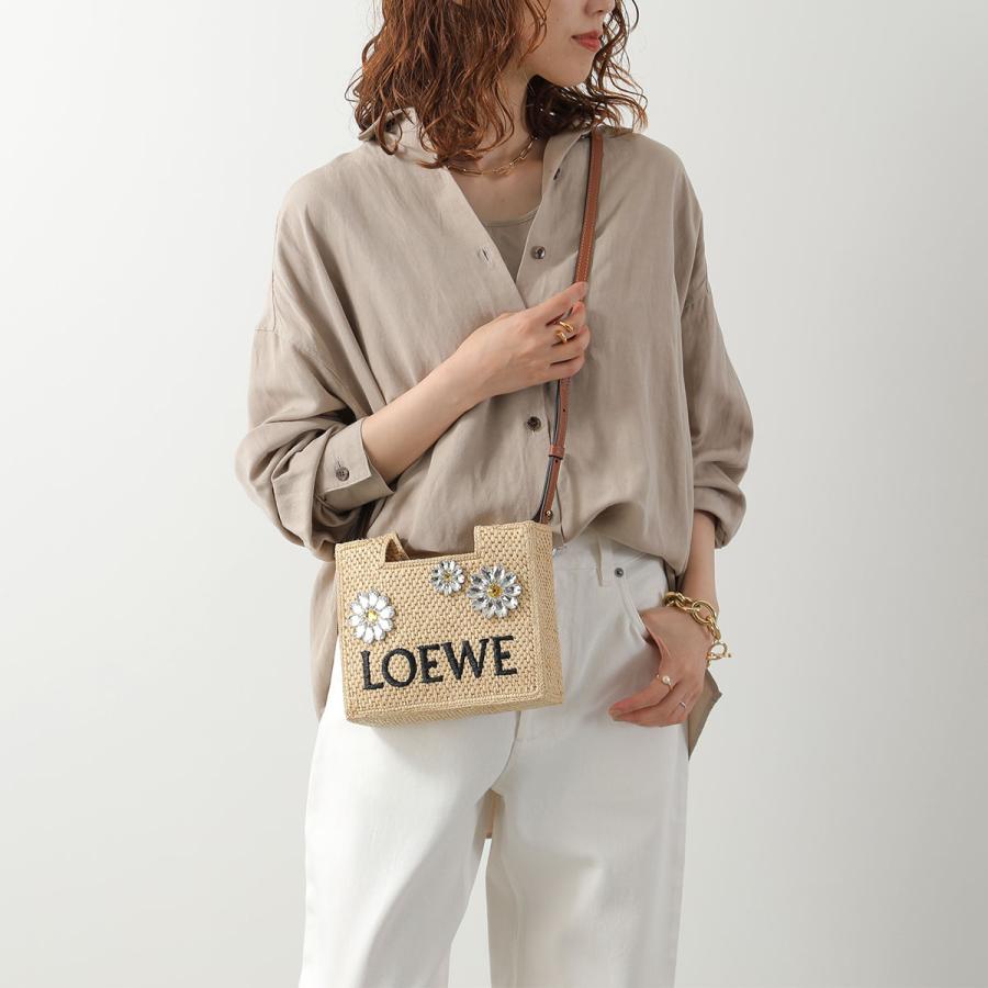 LOEWE（ロエベ） かごバッグ FONT TOTE MINI DAISY GEM フォント