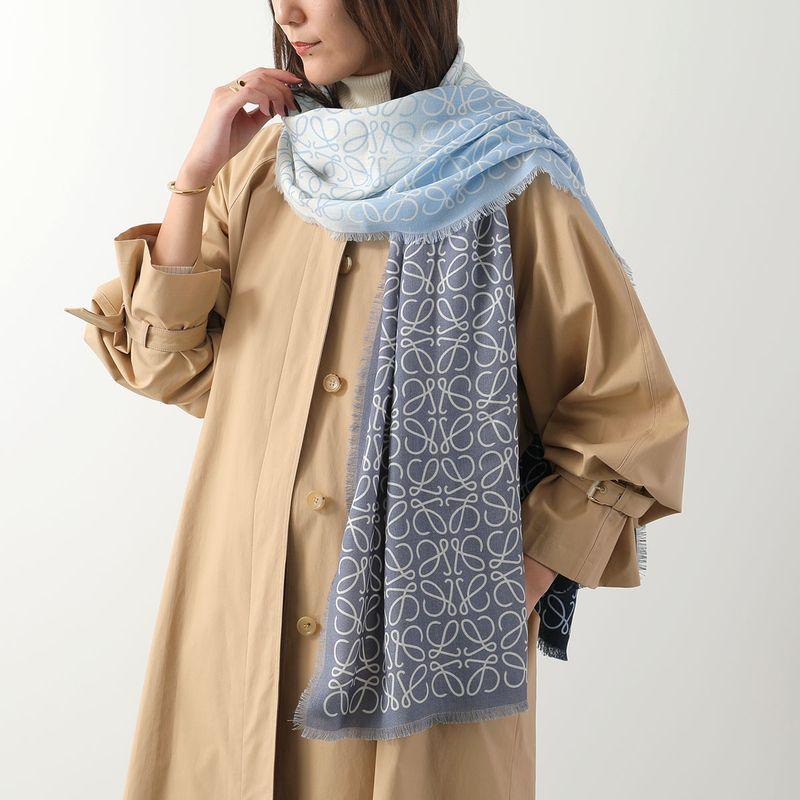 LOEWE（ロエベ） ストール FSA2S1SW03 レディース アナグラム スカーフ