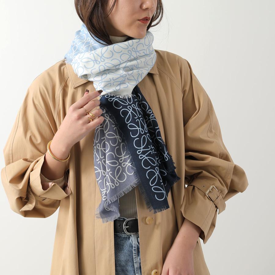 LOEWE（ロエベ） ストール FSA2S1SW03 レディース アナグラム スカーフ
