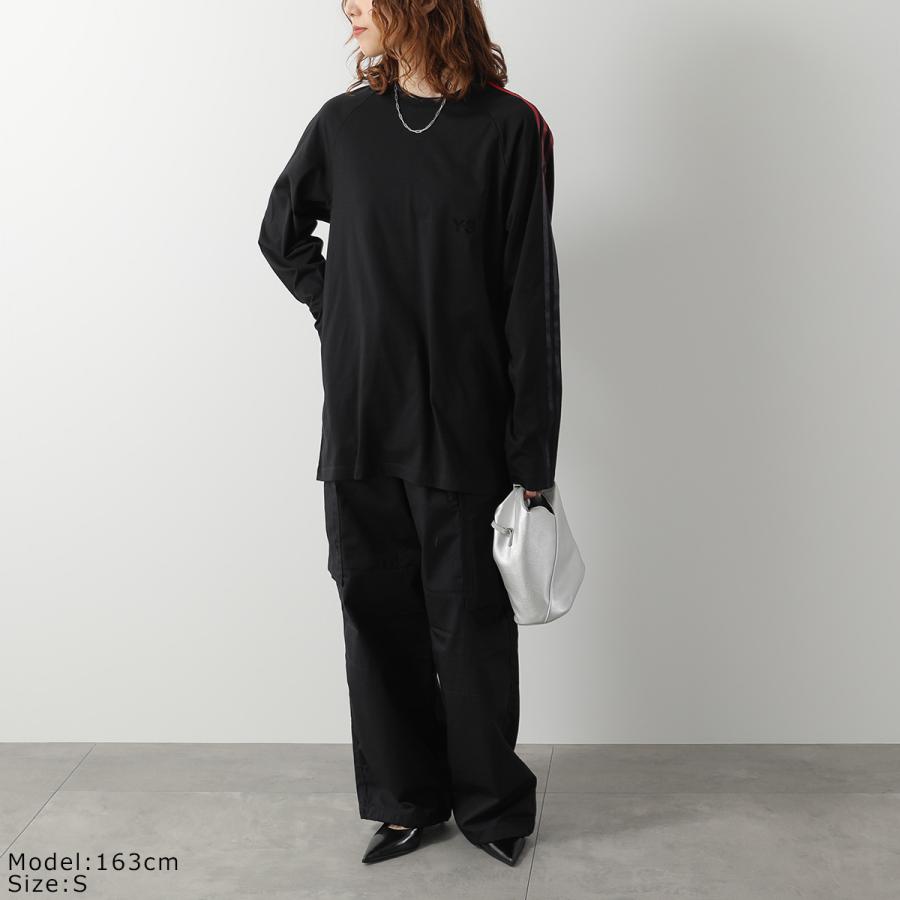 Y-3 ワイスリー Tシャツ OVERSIZED GRADIENT STRIPES LONG SLEEVE TEE