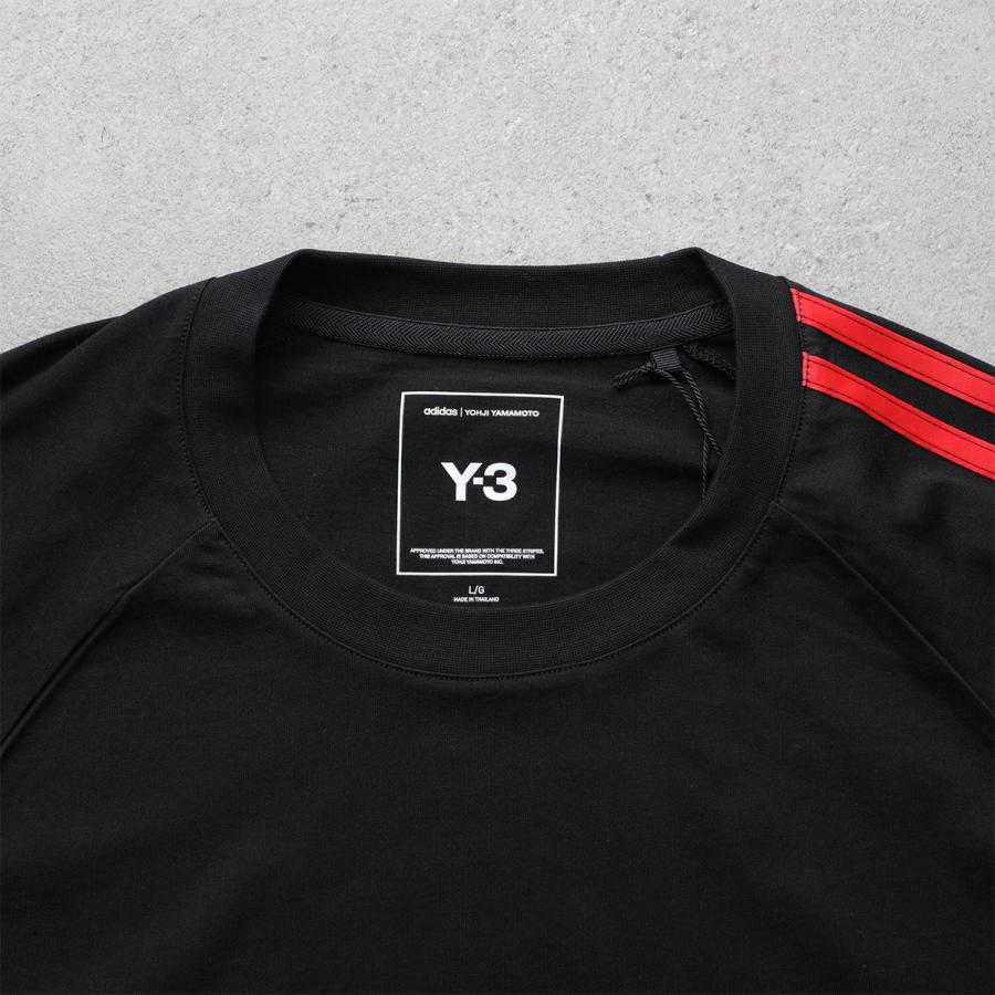 Y-3 ワイスリー Tシャツ OVERSIZED GRADIENT STRIPES LONG SLEEVE TEE
