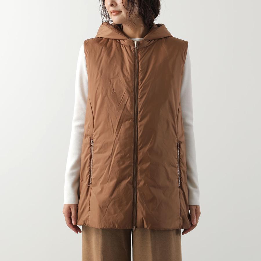 MaxMara The Cube CAMELUXE フード付き 中綿ベスト Max Mara（マックスマーラ） MAX MARA MM ザ・キューブ 中綿ベスト FOR