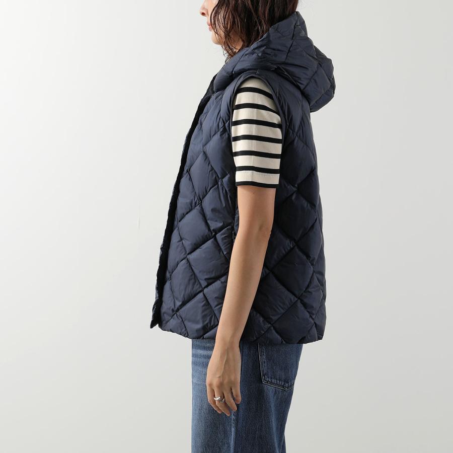 マックスマーラIT42 ネイビーダウンベスト MAXMARA WEEKEND LINE（マックスマーラウィークエンドライン） WEEKEND