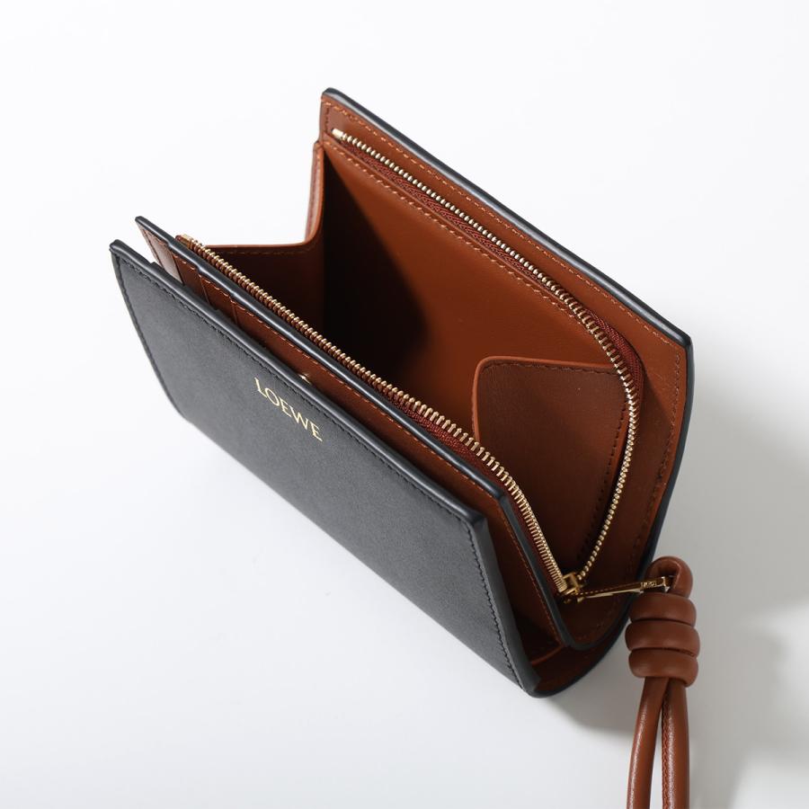 LOEWE（ロエベ） 二つ折り財布 KNOT COMPACT WALLET ノット CEM1NCWX01