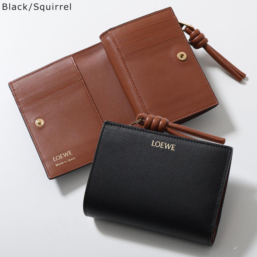 LOEWE（ロエベ） 二つ折り財布 KNOT COMPACT WALLET ノット CEM1NCWX01