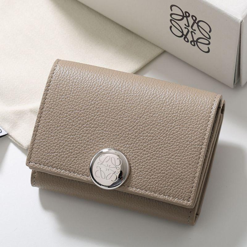 LOEWE（ロエベ） 三つ折り財布 PEBBLE TRIFOLD WALLET ペブル トライ