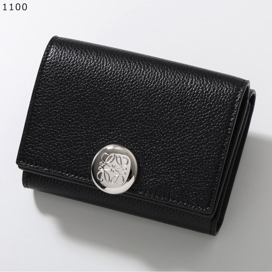 LOEWE（ロエベ） 三つ折り財布 PEBBLE TRIFOLD WALLET ペブル トライ