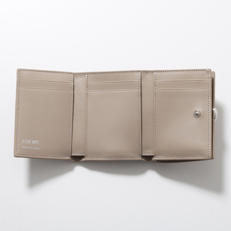 LOEWE（ロエベ） 三つ折り財布 PEBBLE TRIFOLD WALLET ペブル トライ