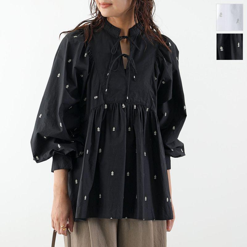 NE QUITTEZ PAS!（ヌキテパ） ne Quittez pas ブラウス Fine Poplin