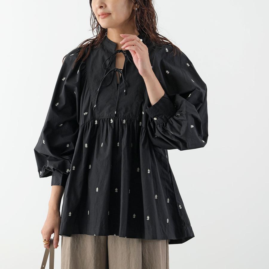 NE QUITTEZ PAS!（ヌキテパ） ne Quittez pas ブラウス Fine Poplin