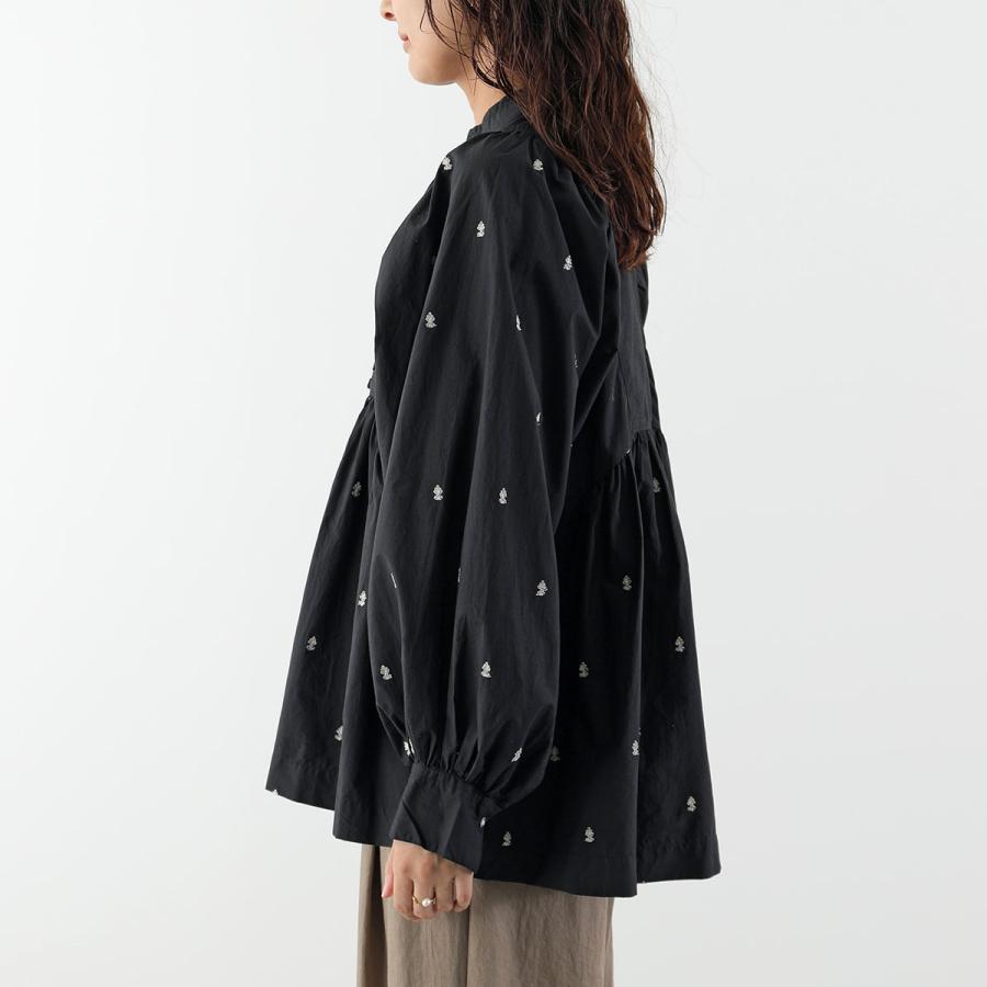 NE QUITTEZ PAS!（ヌキテパ） ne Quittez pas ブラウス Fine Poplin