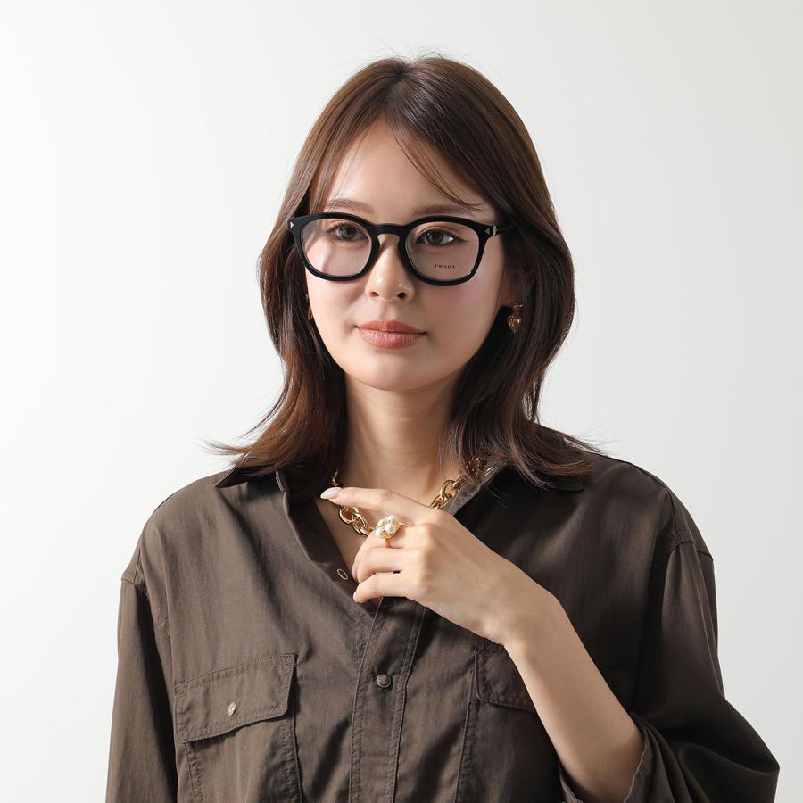 PRADA（プラダ） メガネ VPR C04 メンズ レディース ウェリントン型