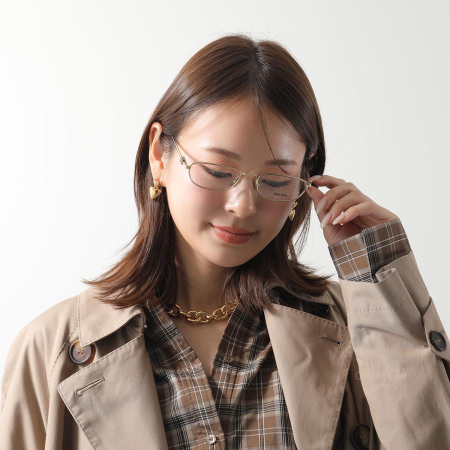 miu miu（ミュウミュウ） メガネ VMU 52Z レディース オーバル型