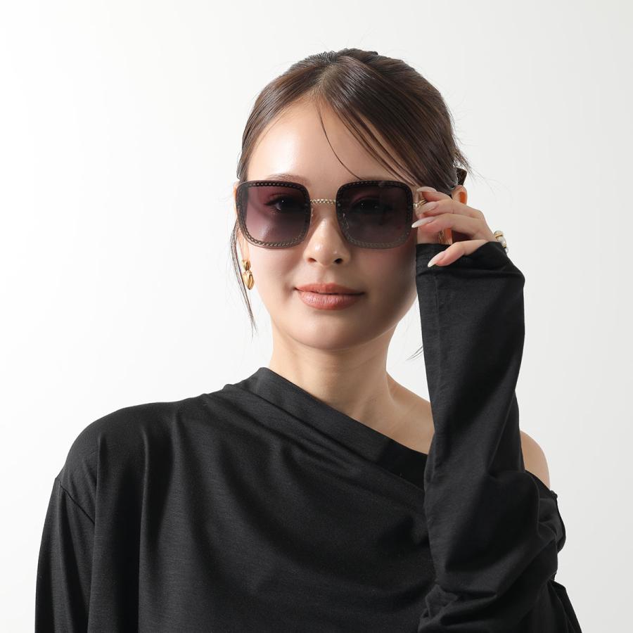 CHANEL（シャネル） サングラス 4244 レディース スクエア型 チェーン