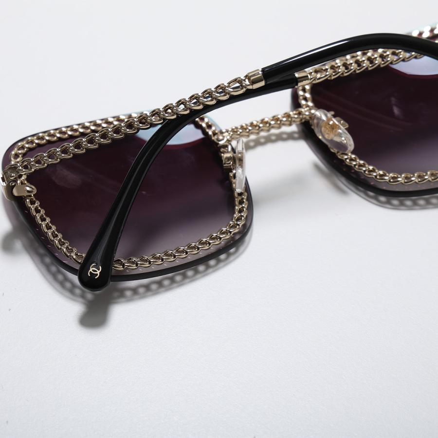 CHANEL（シャネル） サングラス 4244 レディース スクエア型 チェーン