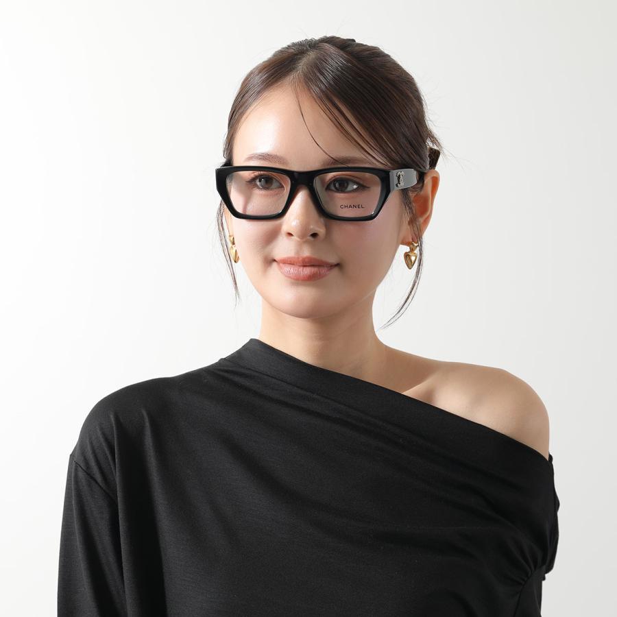 CHANEL（シャネル） メガネ 3495 レディース スクエア型 ココマーク
