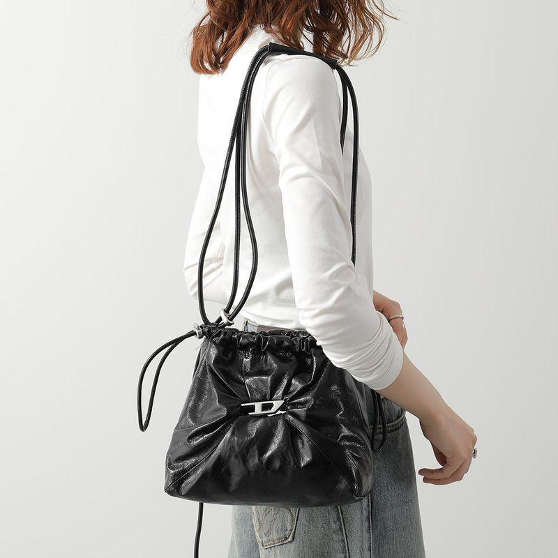 DIESEL（ディーゼル） ショルダーバッグ SCRUNCH-D BUCKET X10325