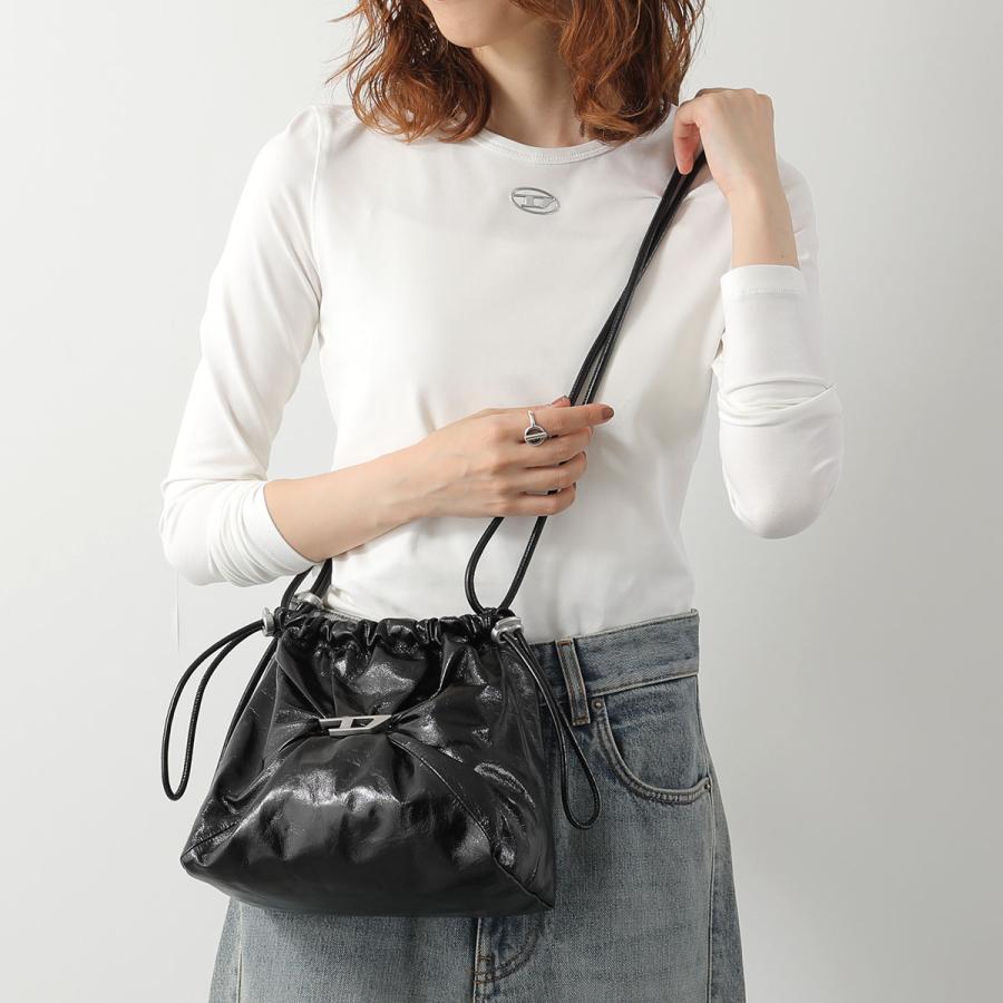 DIESEL（ディーゼル） ショルダーバッグ SCRUNCH-D BUCKET X10325