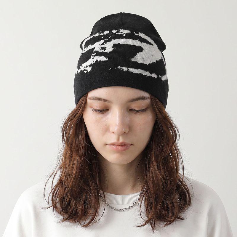 洗練されたデザイン　DIESEL K-APITAN CAP A24236 DIESEL（ディーゼル） ニット帽 K-APITAN A24236 0DLCH レディース