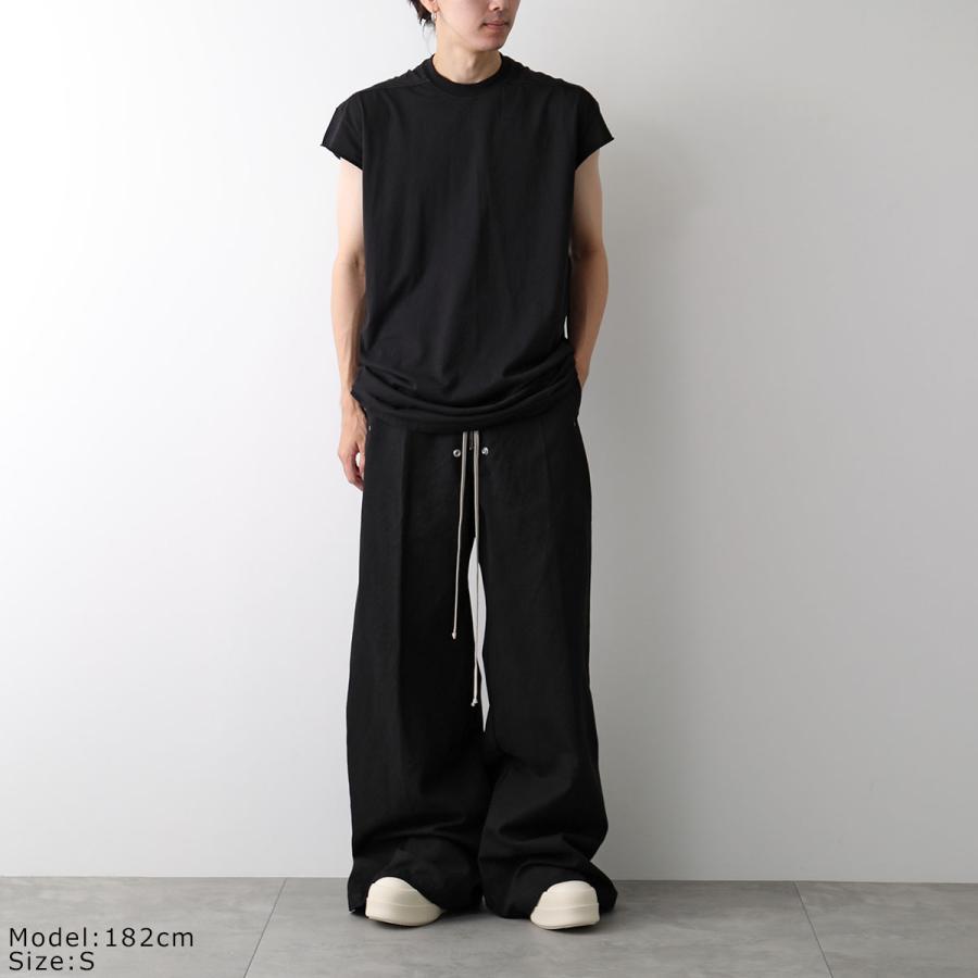 【定番】DRKSHDW ダークシャドウ リックオウエンス 袖リブ カットソー 白 Rick Owens（リック・オウエンス） Rick Owens DRKSHDW ダークシャドウ