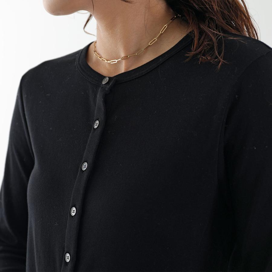 LIFiLL リフィル カーディガン COTTONY SOFTSTRETCH CARDIGAN LF154