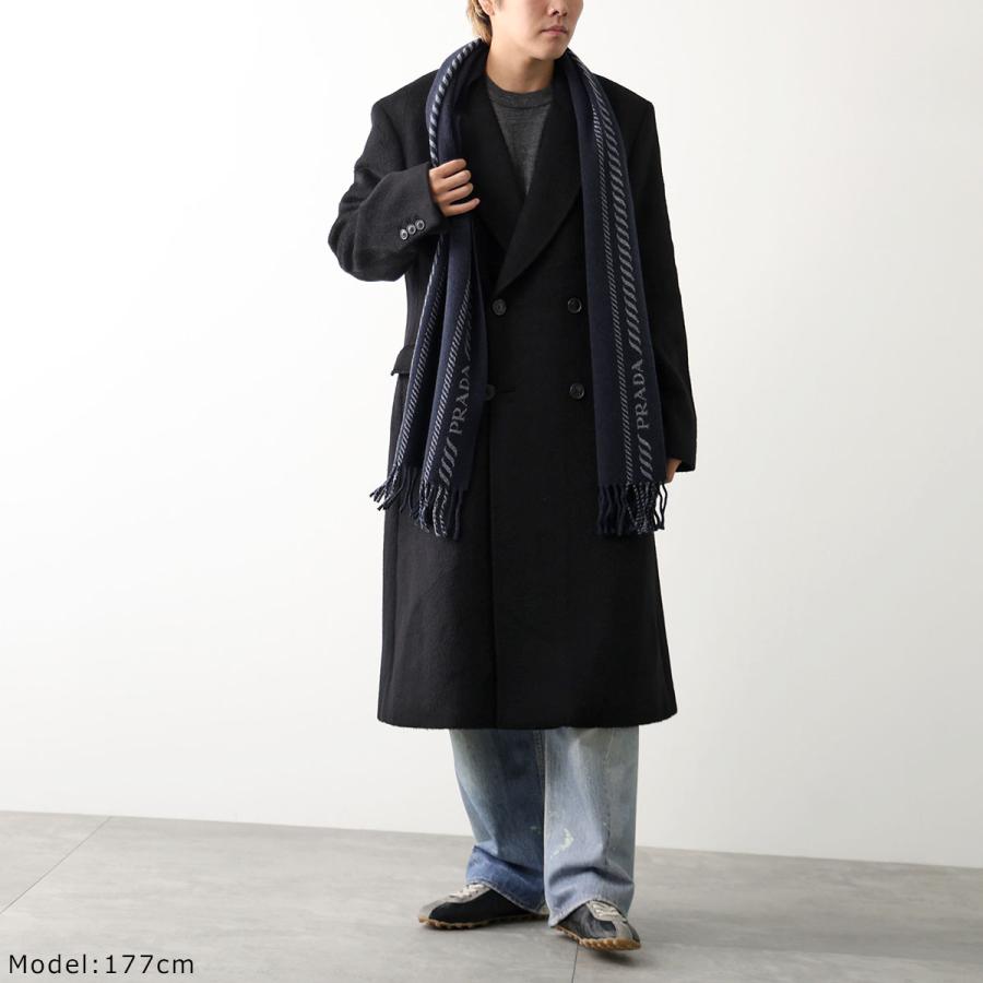 PRADA（プラダ） マフラー 2FS114 2HJ5 メンズ ウール カシミヤ混