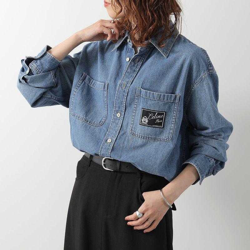 CELINE（セリーヌ） デニムシャツ RC0N52N67.GDP1 レディース コットン