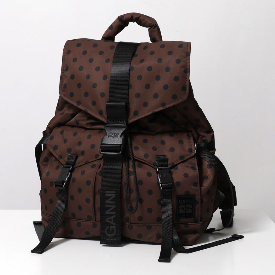 GANNI（ガニー） バックパック Re-Tech Printed Nylon Backpack