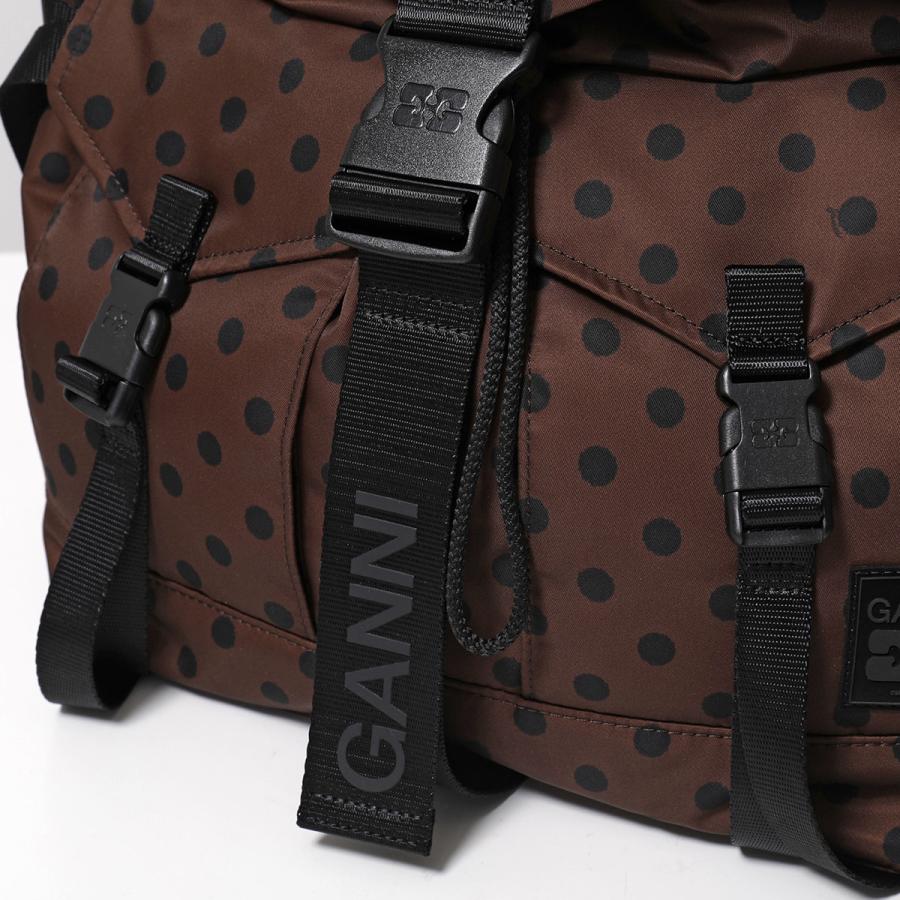 GANNI（ガニー） バックパック Re-Tech Printed Nylon Backpack