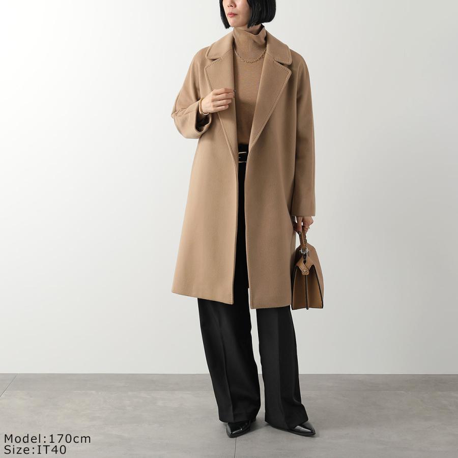 マックスマーラ　ウィークエンド　ベージュ ニットガウンロングコート MAXMARA WEEKEND LINE（マックスマーラウィークエンドライン） WEEKEND