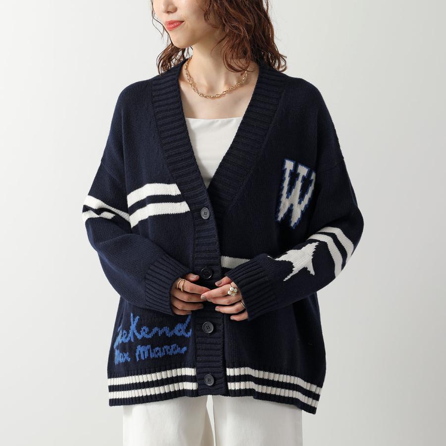 Max Mara（マックスマーラ）Vネックカーディガンとインナーセット　S 紺 MAXMARA WEEKEND LINE（マックスマーラウィークエンドライン） WEEKEND