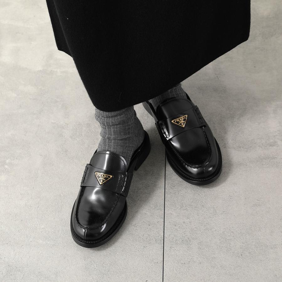 PRADA（プラダ） サンダル 1D030O 055 レディース ミュール レザー