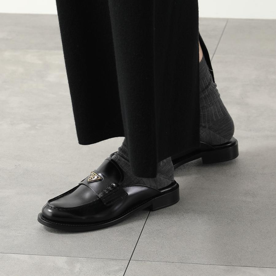 PRADA（プラダ） サンダル 1D030O 055 レディース ミュール レザー