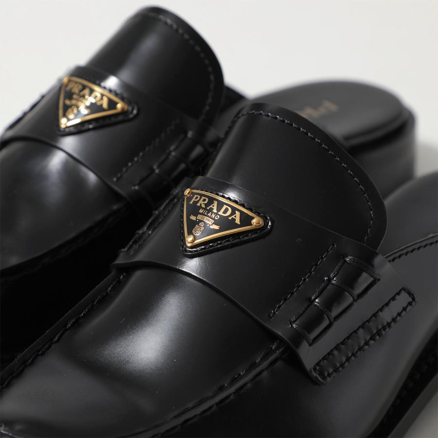 PRADA（プラダ） サンダル 1D030O 055 レディース ミュール レザー